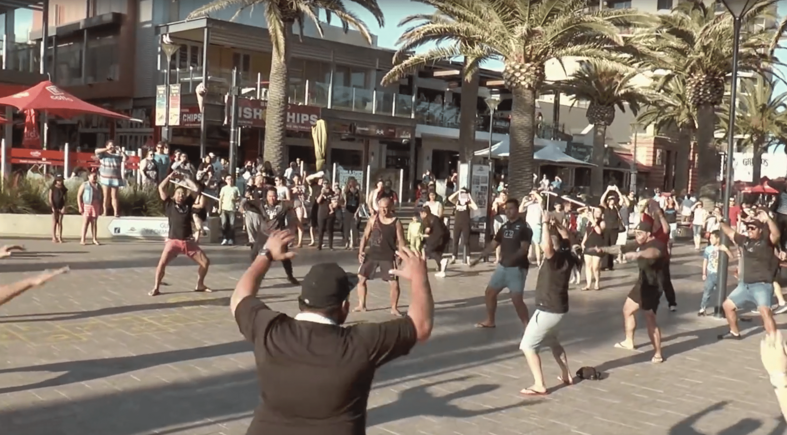 Flash Mob – un « Haka » en plein centre ville