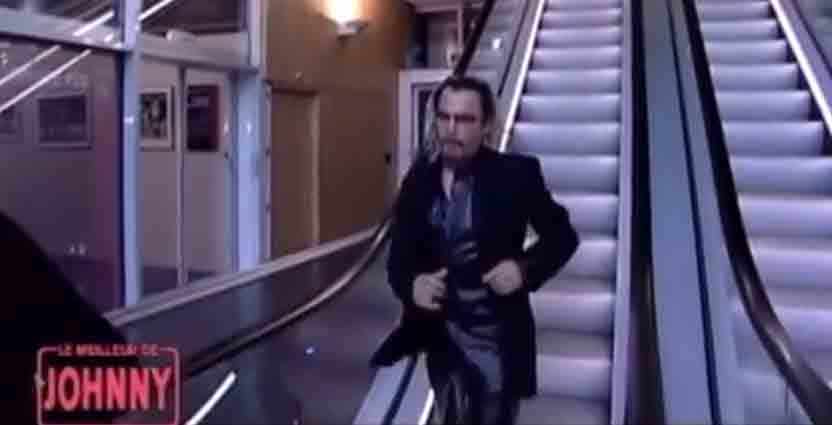 Quand F.Pagny se perd dans les sous-sols alors qu&rsquo;il doit chanter avec Johnny.