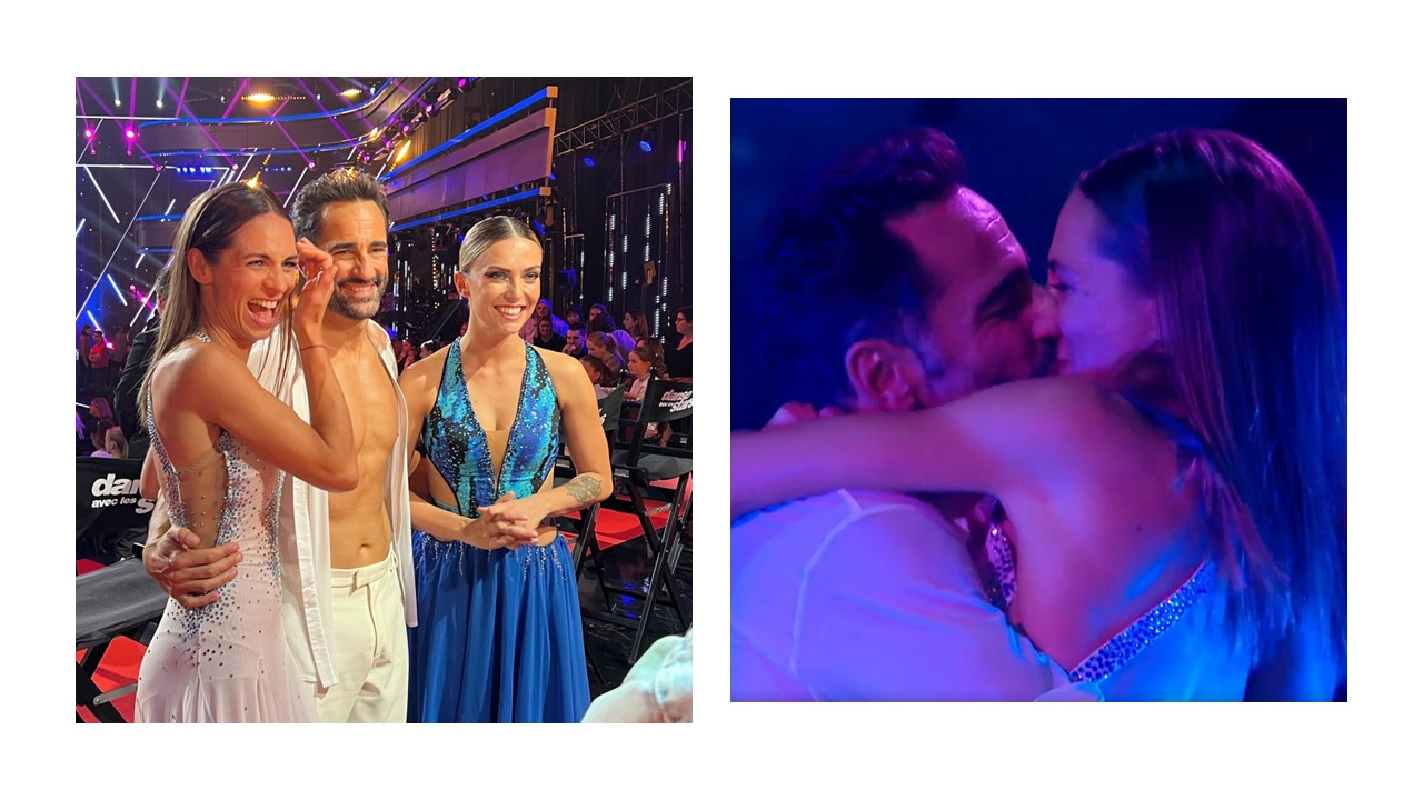 DALS : L&rsquo;invité mystère de Florent Peyre était sa femme. Les réactions de Ines et Florent après leur prestation.