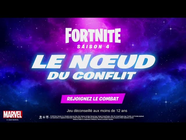 Pub Fortnite saison 4 Le nœud du conflit Nintendo Switch novembre 2020 - fortnite saison 4 le nud du conflit nintendo switch