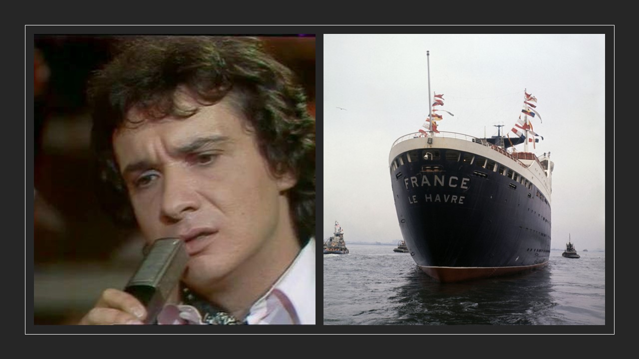 Michel Sardou – Le France – Paroles et photos.