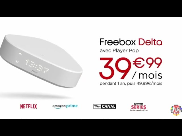 Pub Freebox Delta Free 2022 - freebox delta free