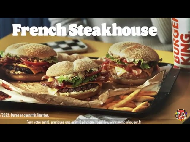 Pub French Steakhouse Burger King mars 2022 - french steakhouse burger king