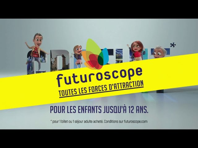 Pub Futuroscope (offre -12ans) janvier 2020 - futuroscope offre 12ans