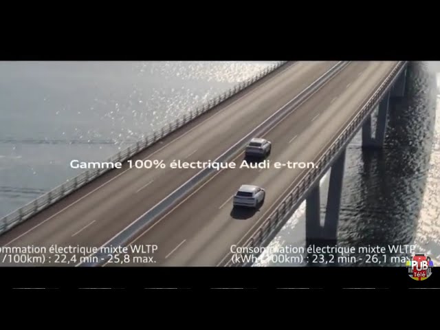 Pub gamme 100% électrique Audi e-tron 2022 - gamme 100 electrique audi e tron