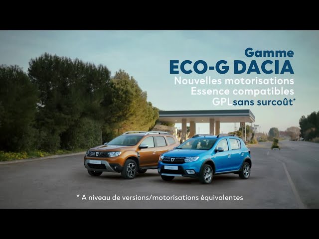Pub Gamme Eco-G Dacia mai 2020 - gamme eco g dacia