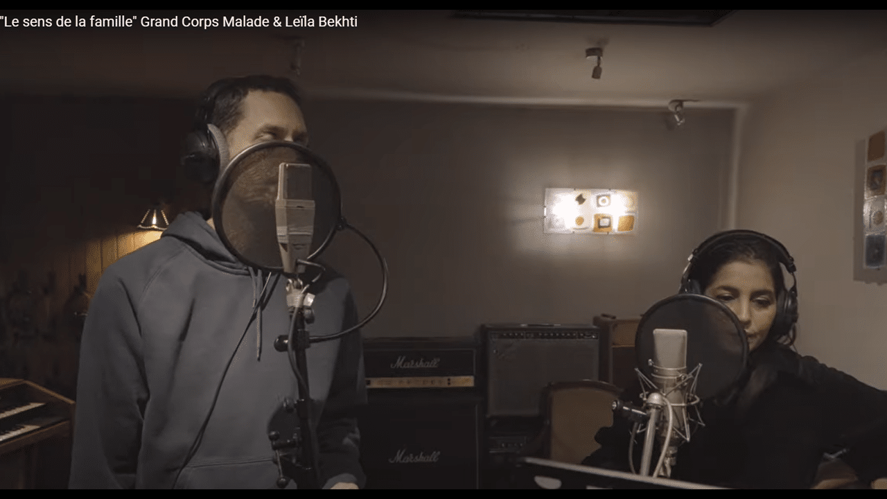 Encore un beau duo de Grand Corps Malade avec l&rsquo;actrice Leïla Bekhti.