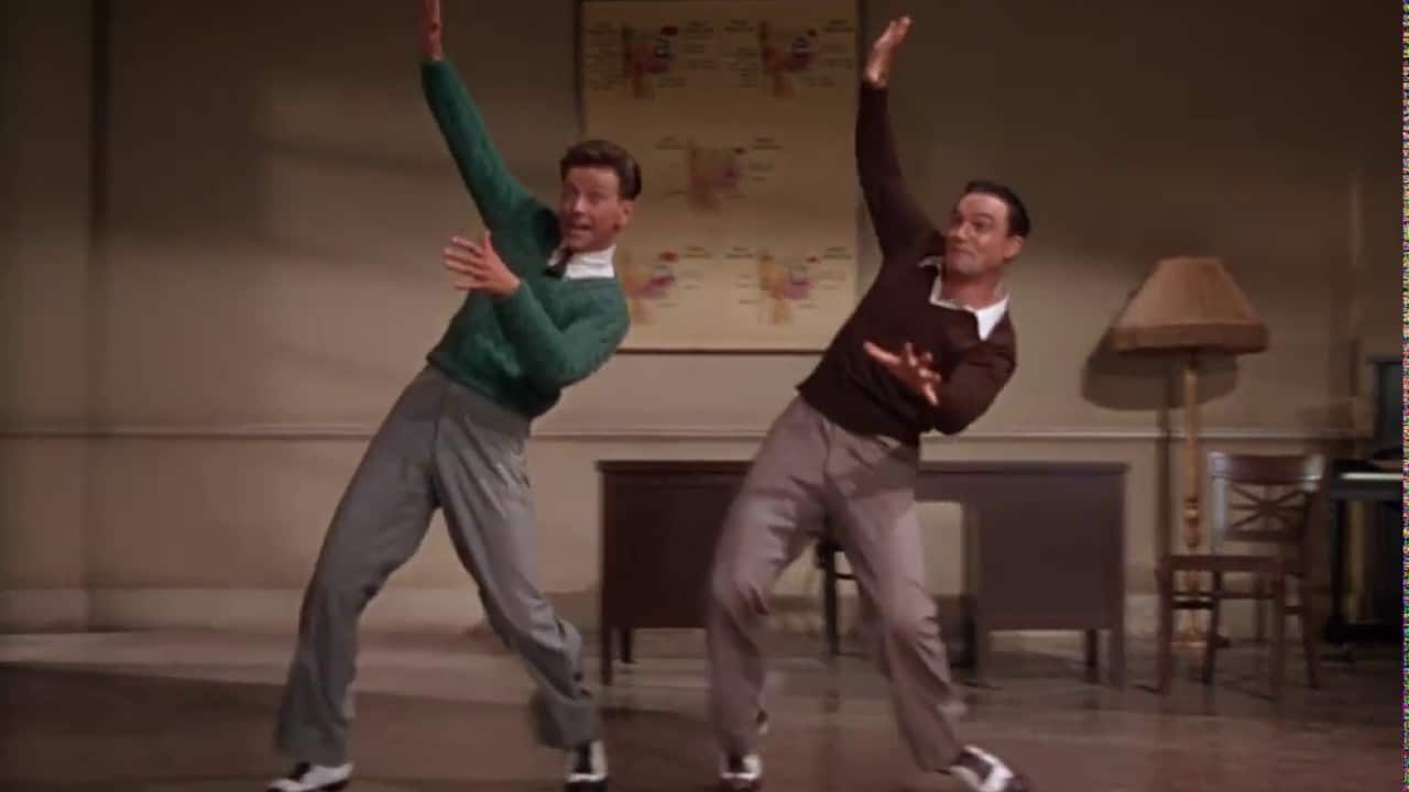 Gene Kelly & Donald O'Connor: Great artists » Follow Us