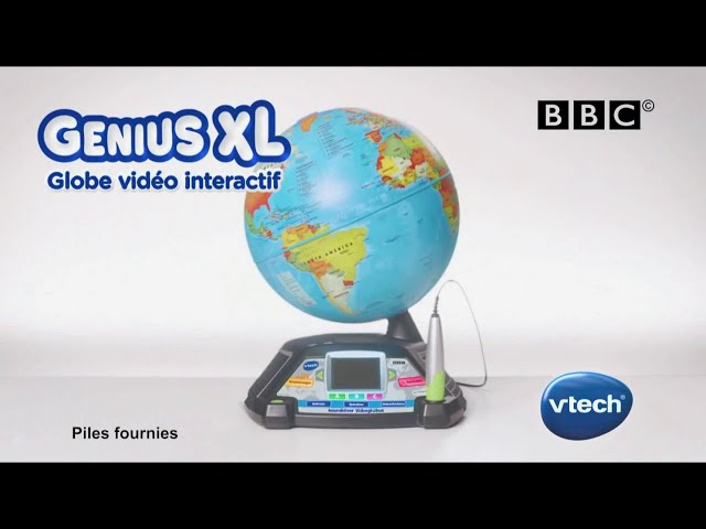 Pub Genius XL Globe vidéo interactif Vtech novembre 2020 - genius xl globe video interactif vtech