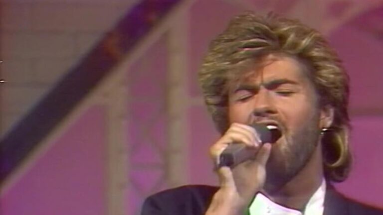 16/03/1985 : George Michael chante "Careless Whisper" dans l'émission "Champs Elysées" - george michael 1