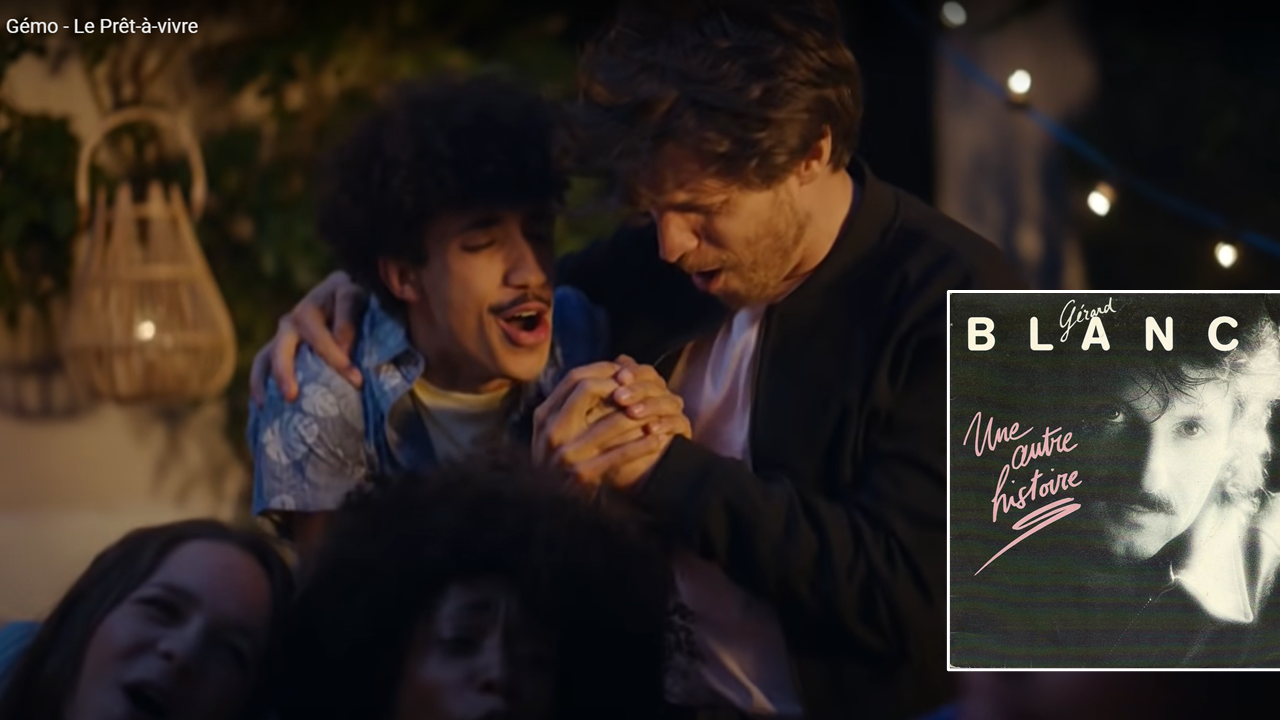 Musique Pub Gémo « Une autre histoire » Gérard Blanc (1986)