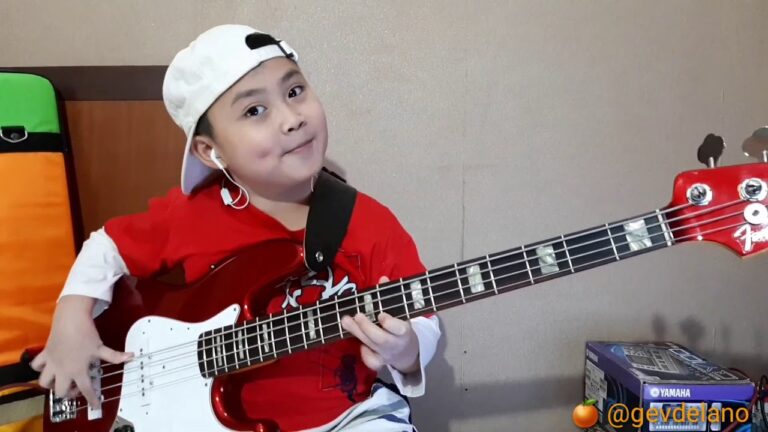 Galvin Delano Reza: Un jeune bassiste surdoué de 9 ans... - gev delano