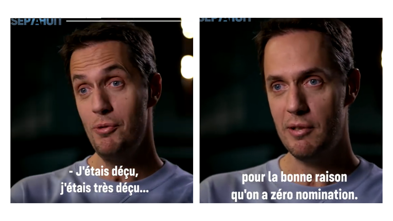 Interview de Grand Corps Malade dans Sept à Huit : Absent aux Victoires « Évidemment, j’étais surpris »