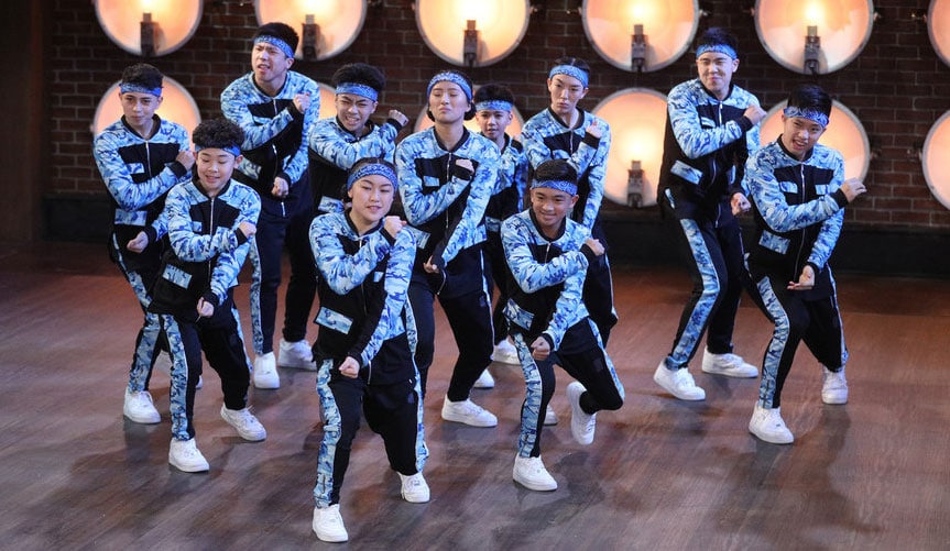 La synchro parfaite de la troupe de danse GRVMNT