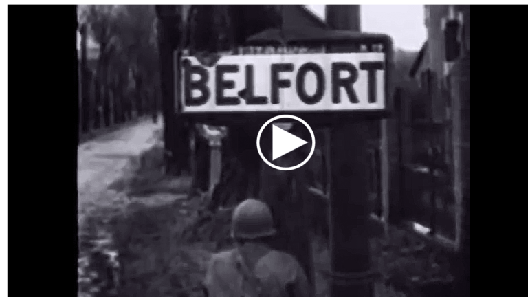 La libération de Belfort Montbeliard en 1944 - guerre