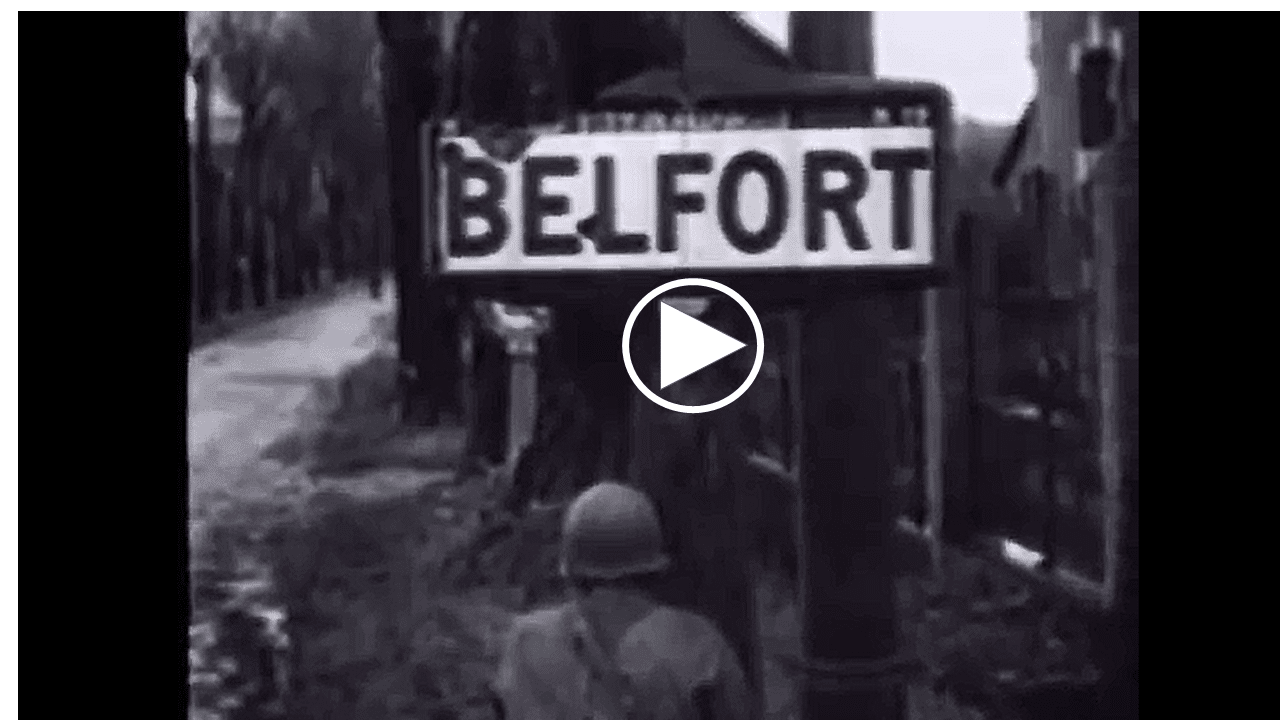 La libération de Belfort Montbeliard en 1944