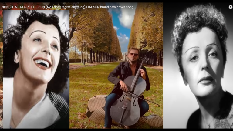 "Non je ne regrette rien" joué par Stjepan Hauser au violoncelle. - hauser 9