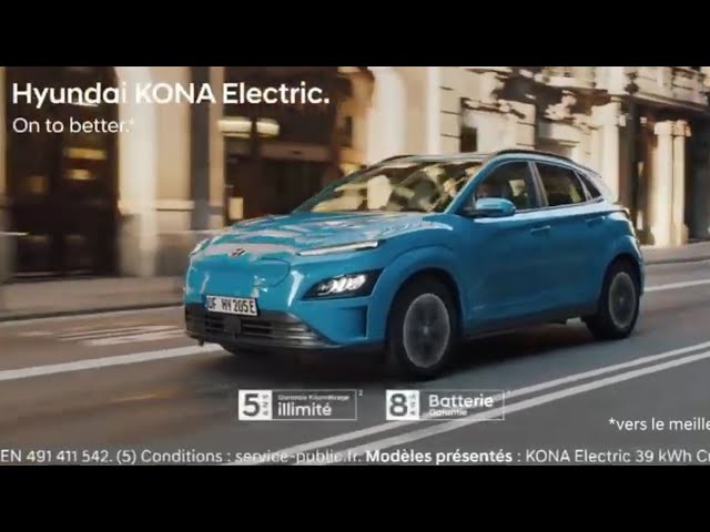 Pub Hyundai Kona electric juin 2022 - hyundai kona electric