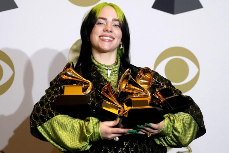 Grammy Awards : Billie Eilish et son univers sombre rafle les récompenses les plus prisées... - image scaled 1