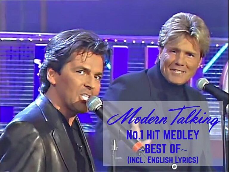 Modern Talking - Medley - - img modern talking number 1 hit medley incl english lyrics 128