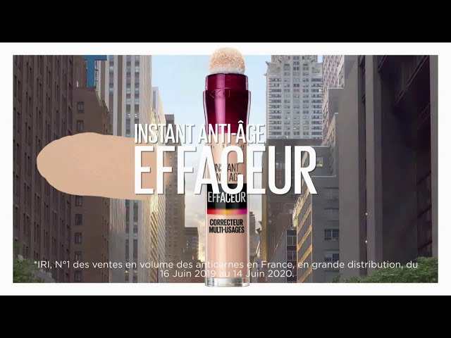 Pub Instant Anti-âge Effaceur Maybelline New York septembre 2020 - instant anti age effaceur maybelline new york