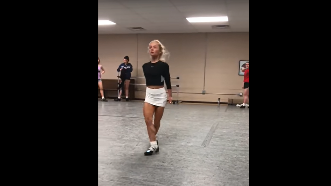 28 Millions de vues pour une vidéo de la championne national de danse irlandaise !