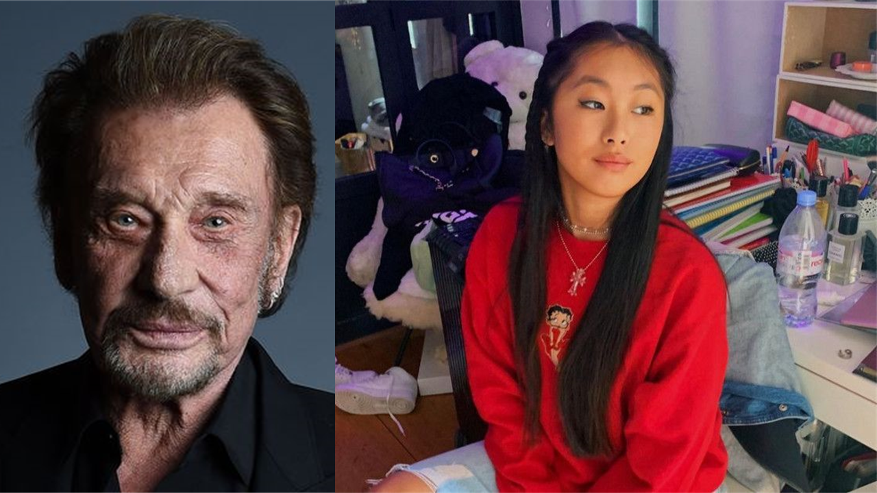 Jade Hallyday rend hommage à son père