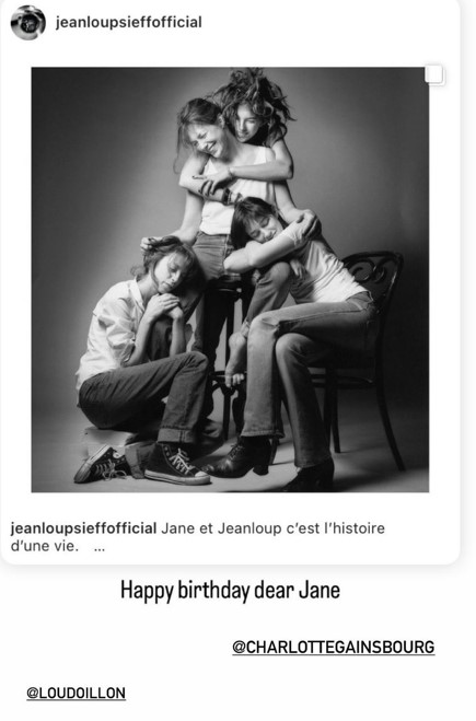 Charlotte Gainsbourg et Lou Doillon : De touchantes publications pour l'anniversaire de leur maman. - jane 2 1