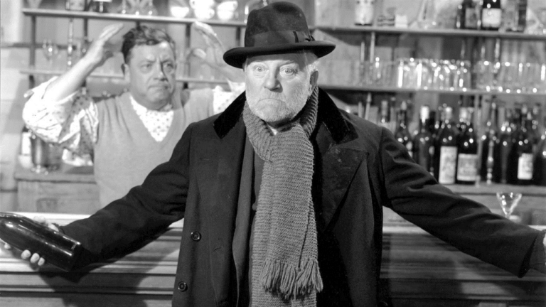 Génial Jean Gabin dans Archimède le clochard qui danse la valse. - jean gabin