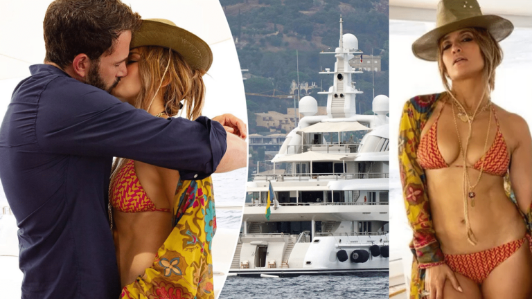 A 52 ans, Jennifer Lopez affiche sa silhouette sur un yacht en posant pour Ben Affleck - jennifer lopez 1