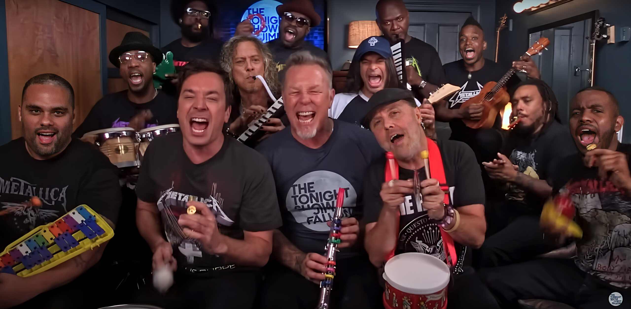 Jimmy Fallon, Metallica & The Roots