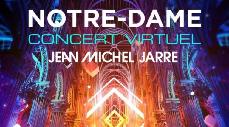 LIVE - Suivez le concert de Jean Michel Jarre sur "Suis-Nous" - jm jarre concert notre dame2020
