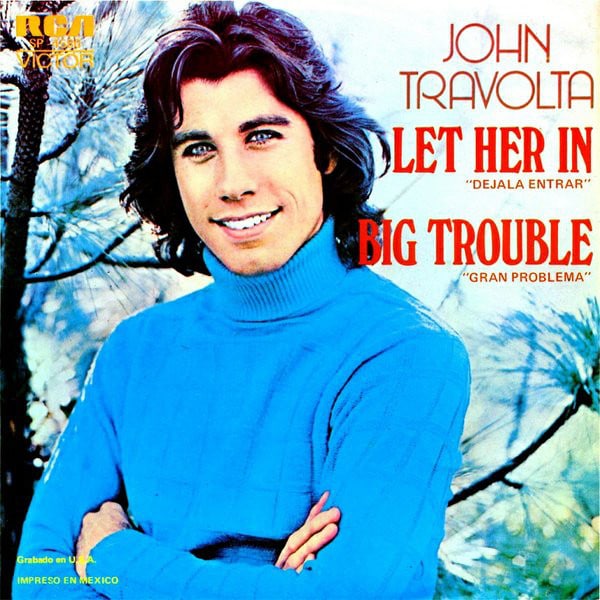 1976 "Let Her In"Le premier succès de John Travolta. - john travolta