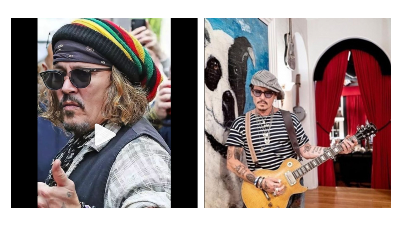 Johnny Depp publie une vidéo pour remercier ses fans et fait un carton en quelques heures. ￼