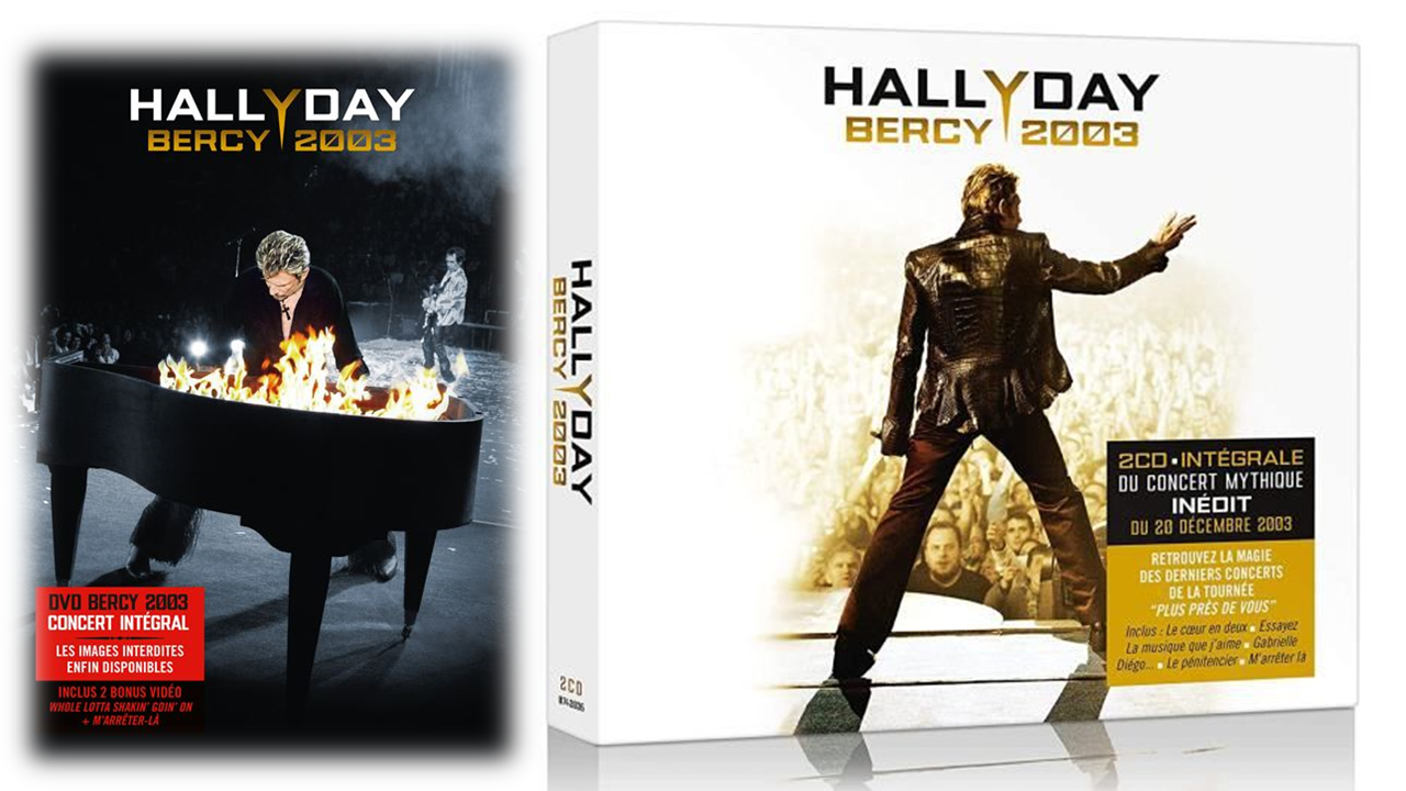 Johnny Bercy 2003 : Coffret Collector et projection dans tous les cinémas le 3 juin.