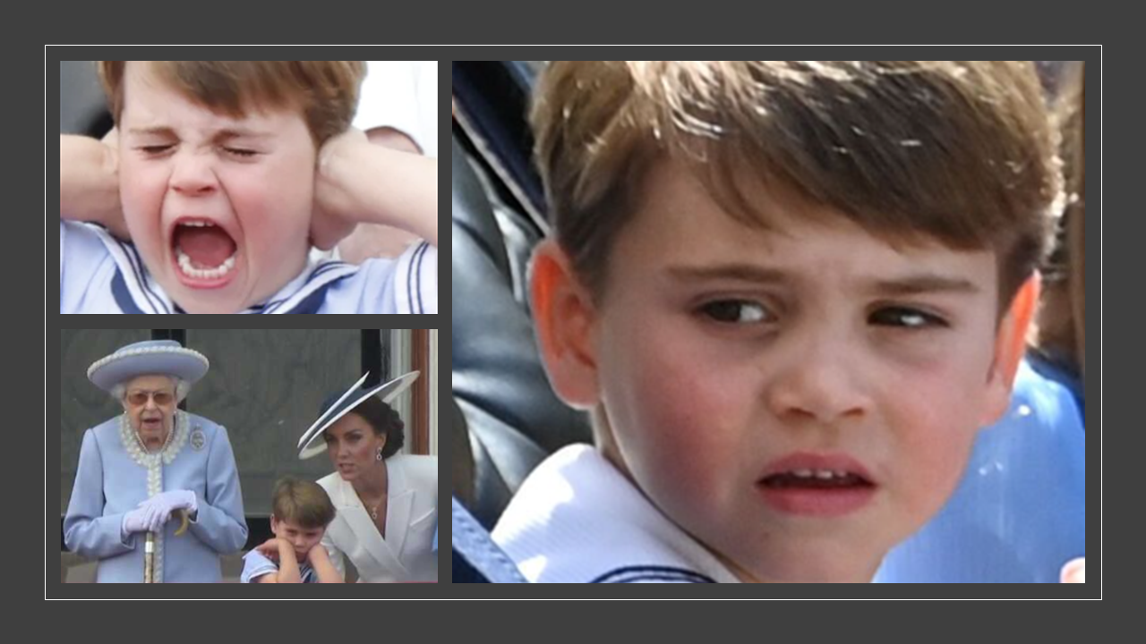 Jubilé de la reine : Le Prince Louis vole la vedette au reste de la famille royale !