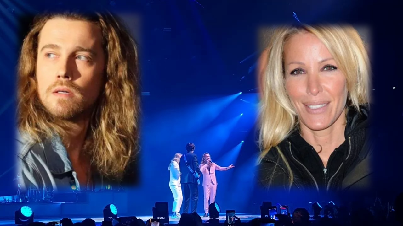 Live encore chaud : Le 10 avril Julien Doré chantait avec Ophélie Winter « Dieu m&rsquo;a donné la foi » à Accor Arena