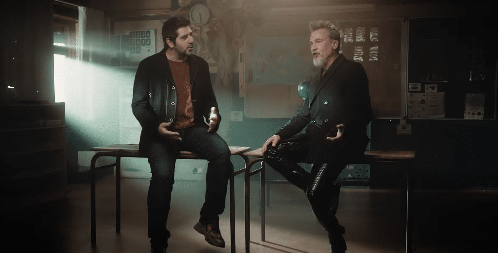 Patrick Fiori et Florent Pagny Le clip de « J&rsquo;y vais » est sorti