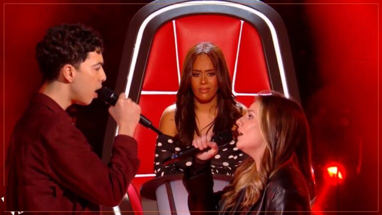 "La chanson des vieux amants" chantée par Kads et Tayane dans The Voice - kads