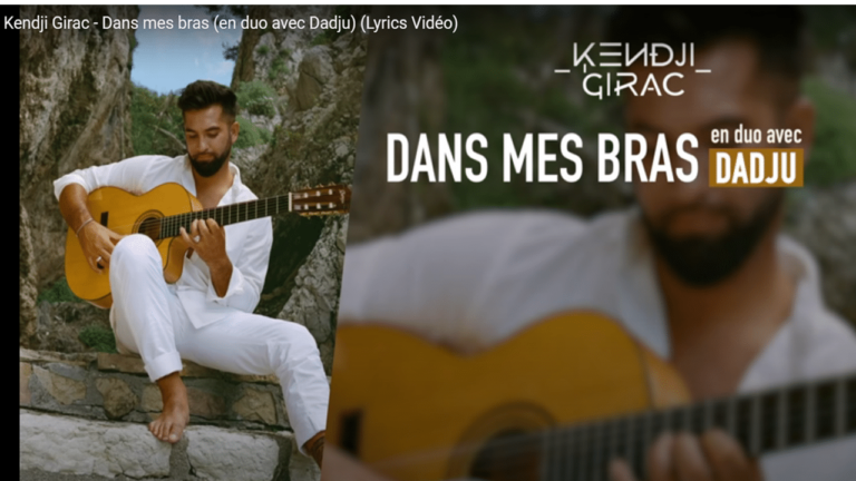 Kendji Girac sort son album "Mi Vida" - Ecoutez "Dans mes bras" un Duo avec Dadju - kendji girac dans mes bras 1