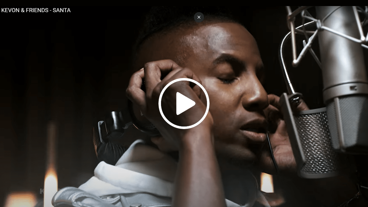 Cover : Kevon et ses amis « Santa ». Du travail de pro !