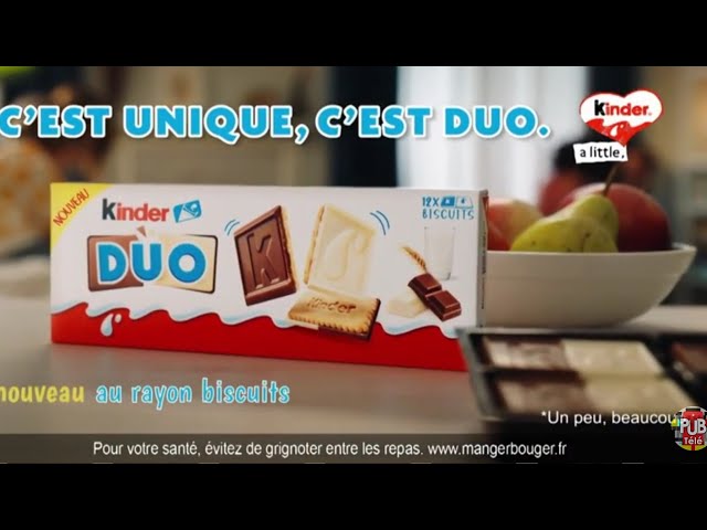 Pub Kinder Duo Ferrero mai 2022 - kinder duo ferrero