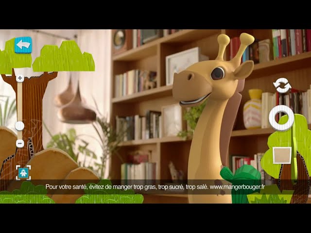 Pub Kinder Surprise Applaydu - girafe janvier 2021 - kinder surprise applaydu girafe