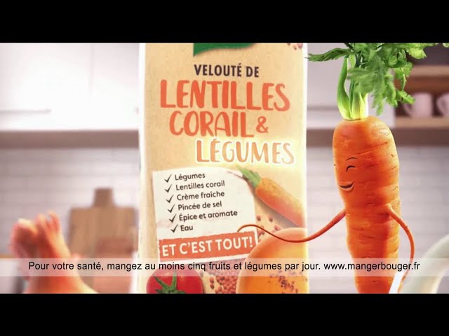 Pub Knorr Velouté lentilles corail & légumes (boîte de nuit) 2019 - knorr veloute lentilles corail legumes boite de nuit
