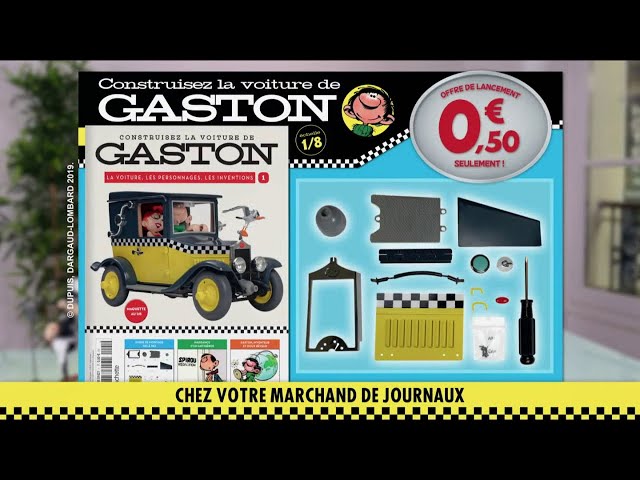 Pub La voiture de Gaston 1/8ème N°1 2019 - la voiture de gaston 18eme n1
