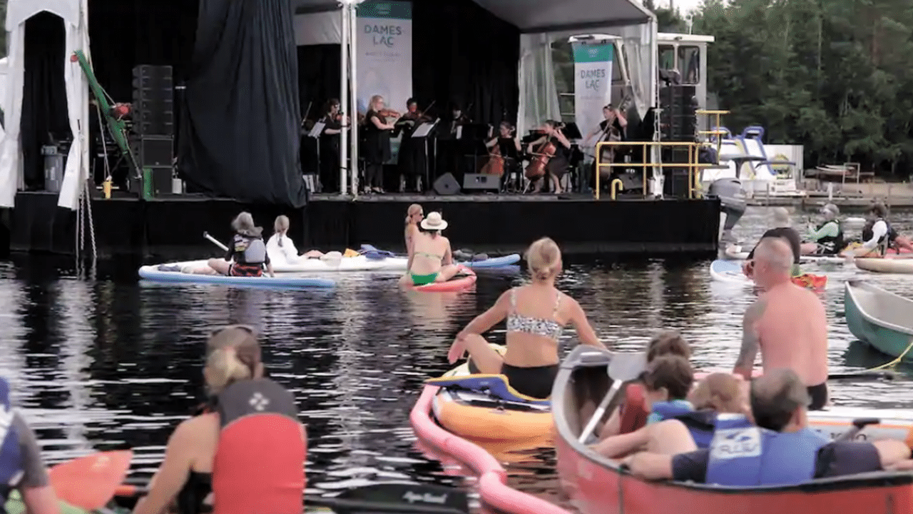 Les Dames du Lac, un concert sur l’eau unique et inoubliable