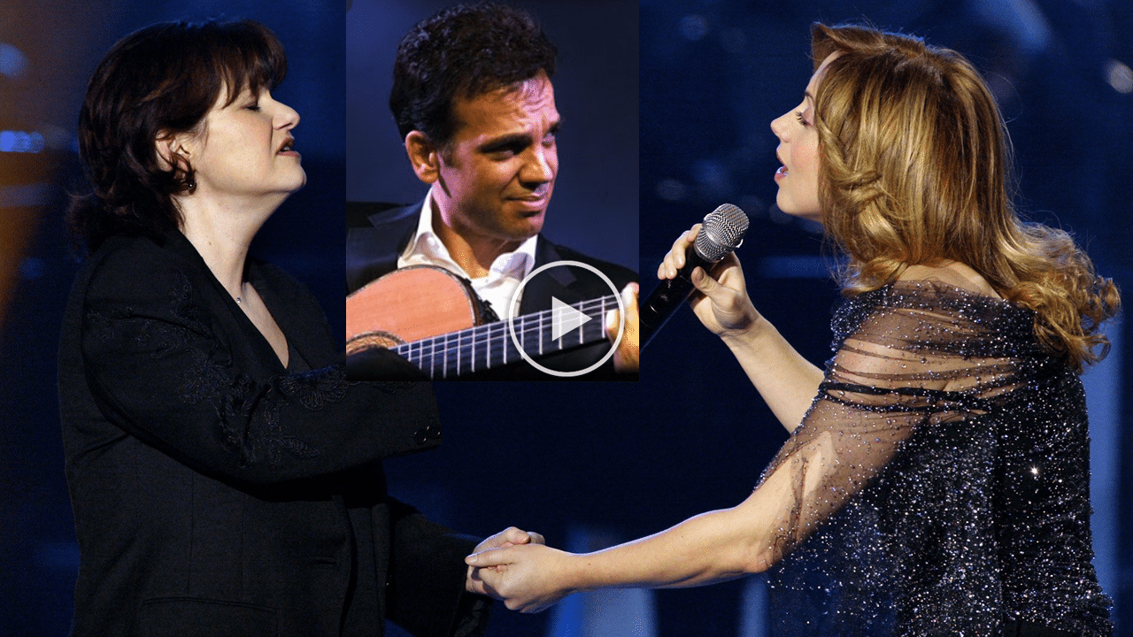 Le guitariste J.F Lalanne accompagne  L.Fabian et Mauranne