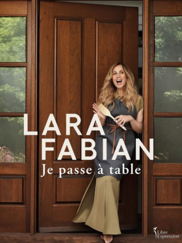 Lara Fabian va sortir "Je passe à table ", un livre de cuisine. - lara fabian 2