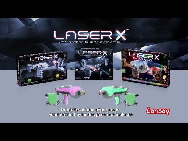 Pub Laser X Lansay novembre 2020 - laser x lansay