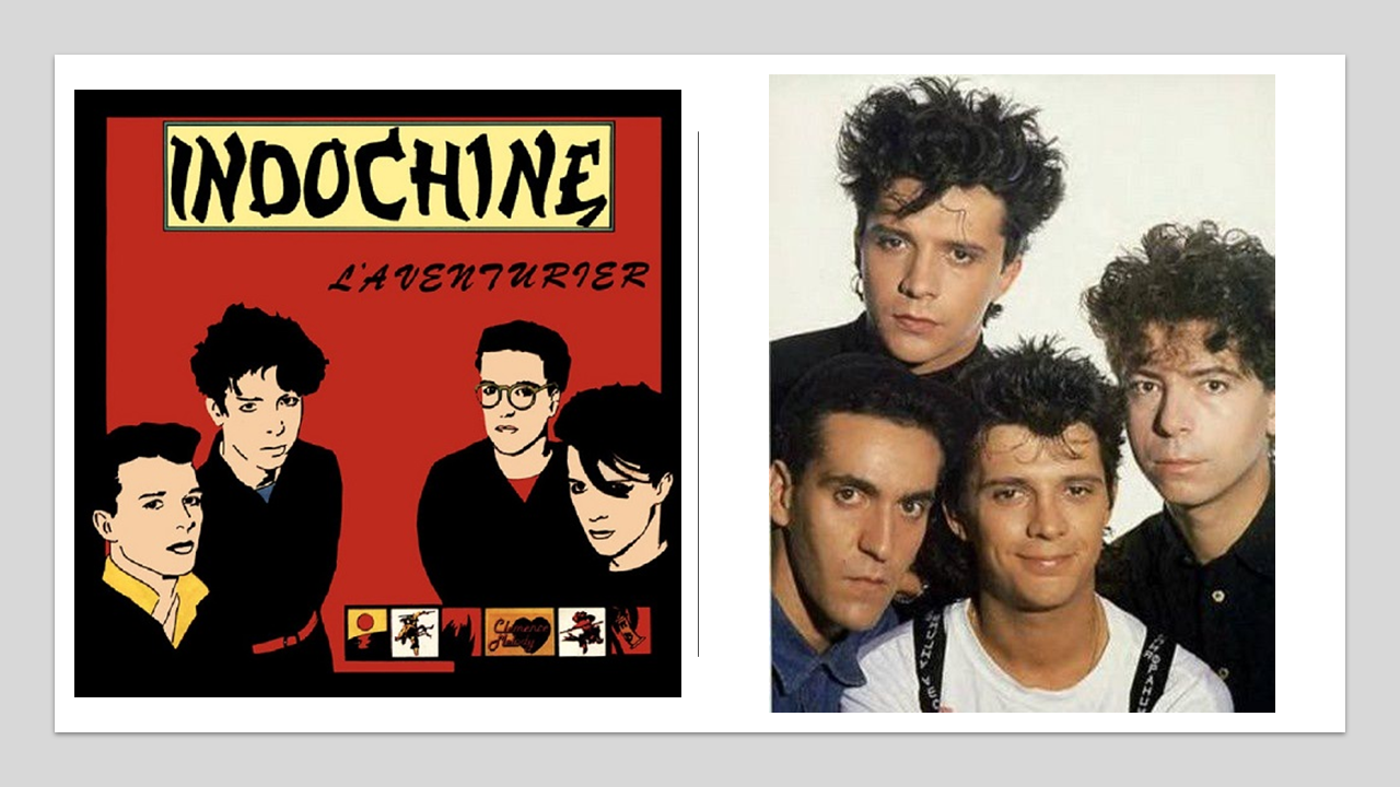 Les années 80 : « L&rsquo;aventurier » Indochine (1982)